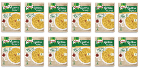 12x Knorr Risotto alla Milanese Reis Safran 175g 100% italienisch Fertiggerichte