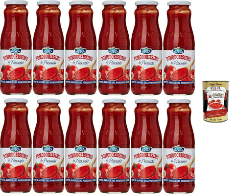 Santa Rosa Pomodorissimo Passata Tomatenpüree 12x700gr+ Italian Gourmet polpa 400g