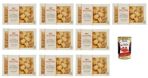 Tagliatelle N° 107, Pasta Lenta Lavorazione Teigwaren aus Hartweizengrieß Bronze-Zeichnung 10x 500g + Italian Gourmet polpa 400g