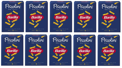 10x Pasta Barilla Piccolini mini Fusilli Nudeln 500 g pack