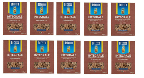 10x Pasta De Cecco Orecchiette integrali 91 Vollkorn italienisch Nudeln 500 g