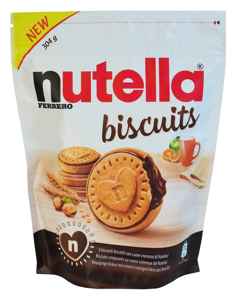 Nutella Biscuits Kekse, 1er Pack (1 x 304g Beutel)