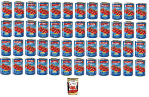 Vitale Kirschtomaten in der 400g-Dose 48x 400gr+ Italian Gourmet Polpa 400g