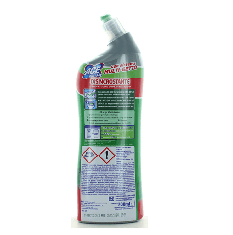 Ace Bleichmittel Ace wc gel disincrostante WC-Entkalkungsgel 700ml