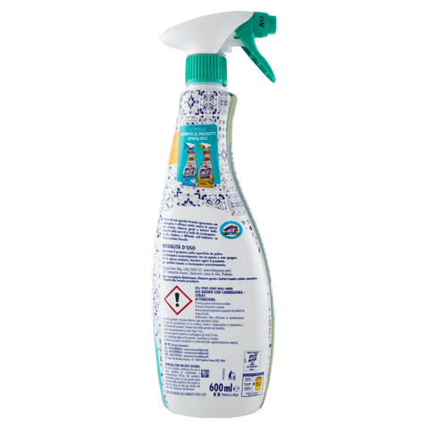 Ace Entfetter 6x ACE Bagno Spray con Candeggina Fiori d'Arancio e Limone Badespray mit Bleichmittel 600ml 8001480402980