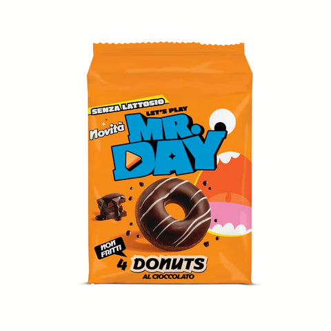 ACE+ Kategorien 3x Mr.Day Donuts al Cioccolato Schokoladen-Donuts 200g
