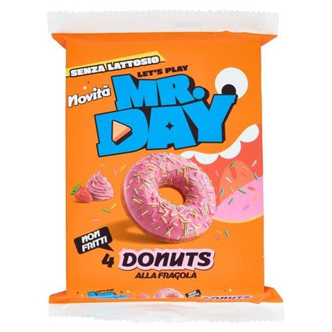 ACE+ Kategorien 3x Mr.Day Donuts Alla Fragola Erdbeer-Donuts 200g