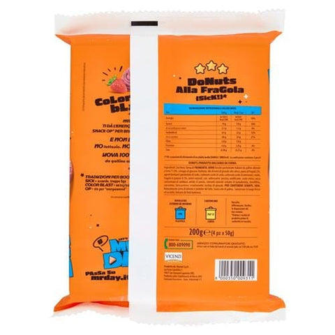 ACE+ Kategorien 3x Mr.Day Donuts Alla Fragola Erdbeer-Donuts 200g
