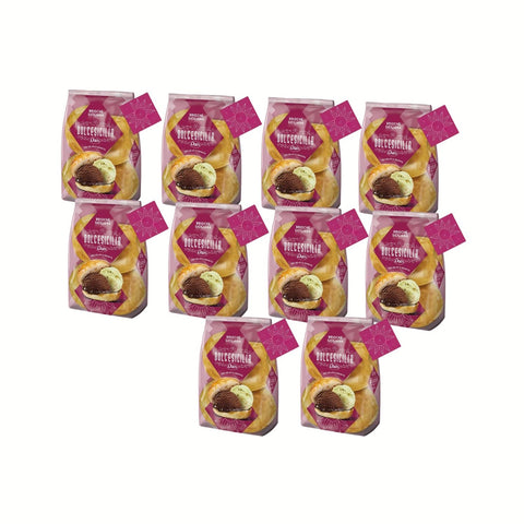 Dolcesicilia Brioche Siciliana per Gelato e Granita Sizilianische Brioche für Eiscreme und Granita, 10 x 280 g