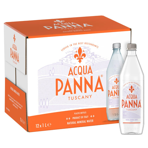 Acqua Panna Stilles Wasser Acqua Panna Natürliches Mineralwasser, 12 x 1 l 8000815465263