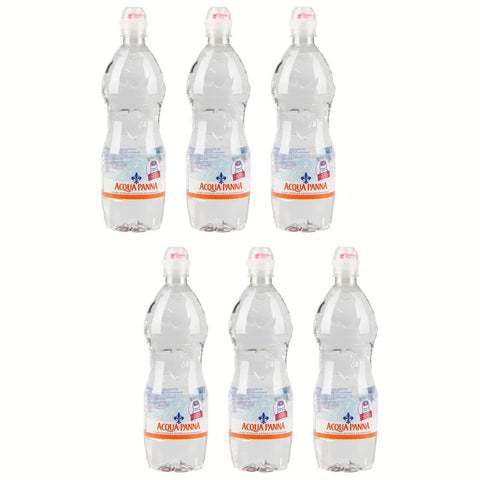 Acqua Panna - Toscana Acqua Minerale Naturale - [Confezione da 6] 750 ml italienisch Original Wasser