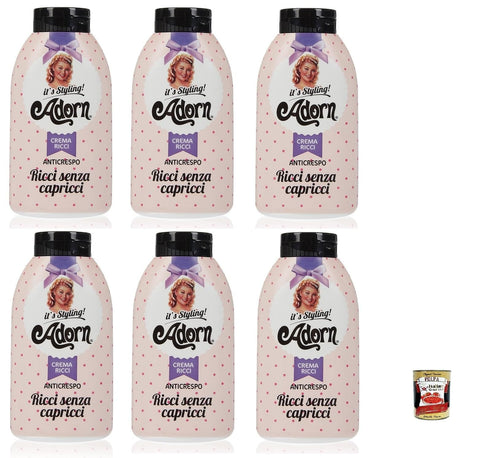 Adorn Vintage Supreme Hair Curl Cream Anti Frizz Effect ML. 200 6x Original italienisch Cremes & Lotionen