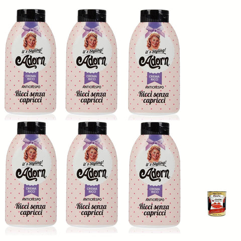 Adorn Vintage Supreme Hair Curl Cream Anti Frizz Effect ML. 200 6x Original italienisch Cremes & Lotionen