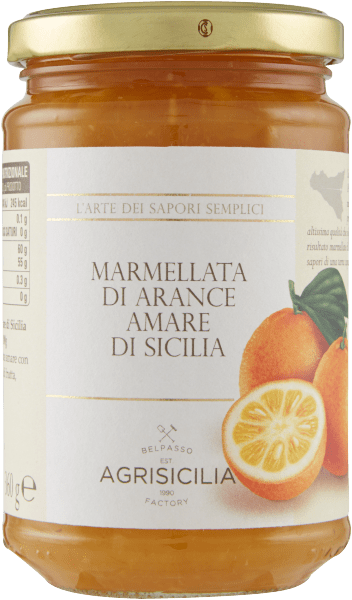 Agrisicilia marmelade Agrisicilia Marmellata Di Arancie Amare di Sicilia Agrisicilia Bitterorangenmarmelade aus Sizilien 360gr