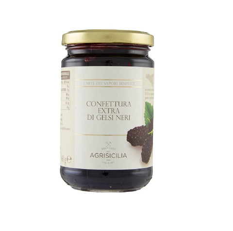 Agrisicilia marmelade Agrisicilia Marmellata Gelsi Neri Di Sicilia Sizilianische schwarze Maulbeermarmelade 360gr