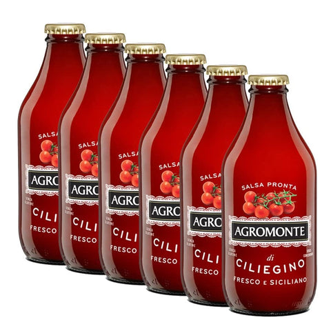 Agromonte Pastasaucen Kirschtomaten Fertigsauce 330 gr x 6 8054619393215