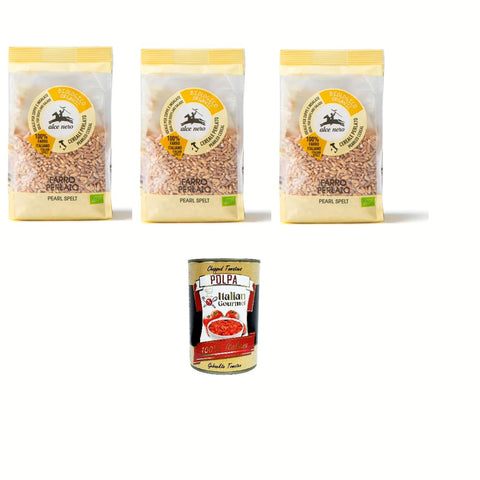 Alce Nero Farro Perlato Bio Bio Perlendinkel 400 gr Fertiggerichte italienisch Original