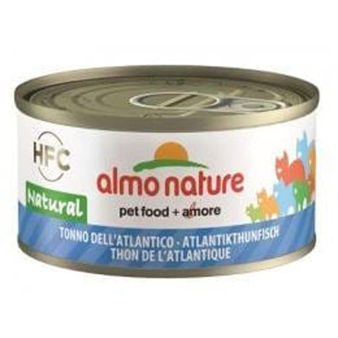 Almo Nature Nassfutter Almo Nature Atlantikthunfisch 70 g italienisch Original