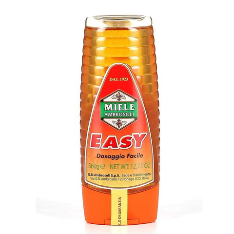 Ambrosoli Honig Ambrosoli Easy Dosaggio Facile Miele di Fiori Blüten Honig Mischung Squeeze Wildblumenhonig Honig 360g italienisch Original 8006450018017