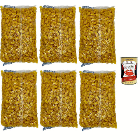Ambrosoli Caramelle classiche al miele, sweets honey, Süßigkeit Honig 6x 1 kg Kekse, Zwieback & Chips italienisch Original