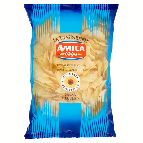 Amica Chips Classica Chips Patatine Kartoffelchips gesalzen Kartoffel 3x 300g italienisch Original