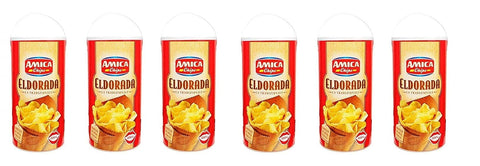 Amica Chips Chips 6x Amica Chips Eldorada Classica Chips Kartoffelchips gesalzen 400g Kartoffel 8008714000721