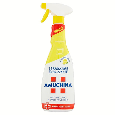 AMUCHINA Reinigungsmittel AMUCHINA Entsafter Spray 750ml Zitronenduft Original italienisch 8000036022818
