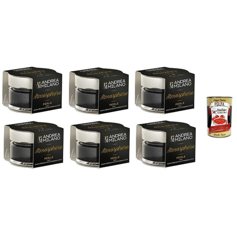 Andrea Milano Essig Andrea Milano Atmosphere Perlen aus Balsamico-Essig aus Modena IGP 50 g 6x italienisch Original + kostenlos polpa 400 g 8003407202161