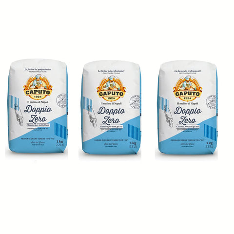Antico Molino Napoli Farina Molino Caputo Classica per Pizza Napoli Pizzamehl Pizza Mehl 1kg 3x Original italienisch