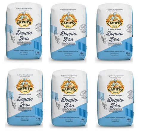 Molino Caputo Farina Classica per Pizza Napoli Pizzamehl Pizza Mehl 6x1kg Original italienisch Zutat