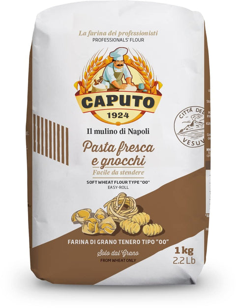 Antimo Caputo Ausdauer & Energie Farina Molino Caputo Pasta fresca e gnocchi Napoli Mehl "00" 1kg 8014601027153