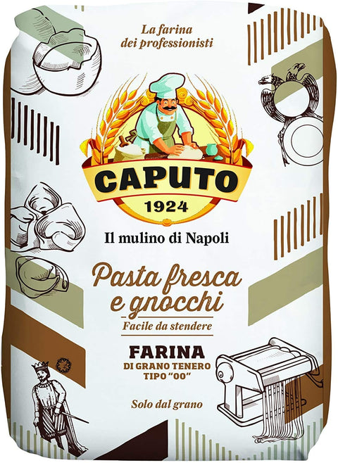 Antimo Caputo Farro 3x Farina Molino Caputo Pasta fresca e gnocchi Napoli Mehl "00" 1kg 8014601027153