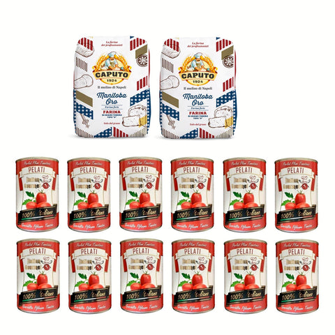 Caputo Testpaket Manitoba Oro Pizzamehl Mehl 2x5kg Original italienisch Zutat