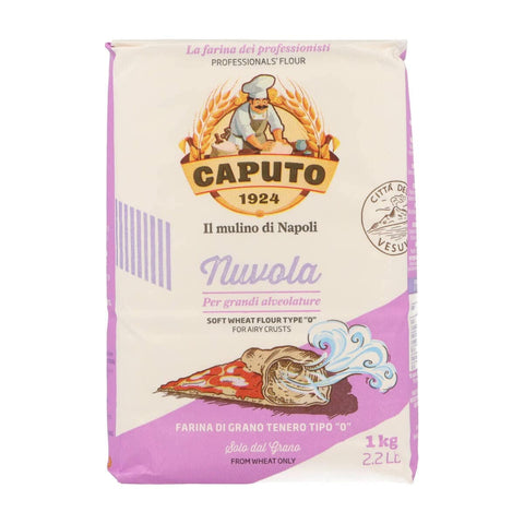 Molino Caputo Farina Nuvola Pizza Napoli Pizzamehl für leichten teig 100% natürliche 3x1kg Original italienisch Zutat