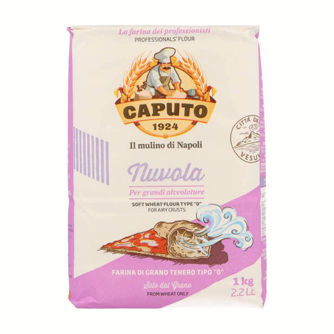 Molino Caputo Farina Nuvola Pizza Napoli Pizzamehl für leichten teig 100% natürliche 3x1kg Original italienisch Zutat