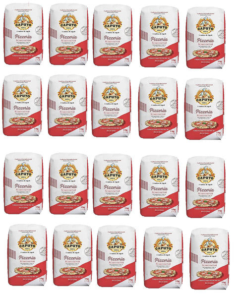 Antimo Caputo Paniermehl & Knödelbrot 20x Farina Molino Caputo Pizzeria per Pizza Napoli Pizzamehl Pizza Mehl 1kg 8014601036100