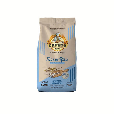 Il Mulino di Napoli Caputo Fior di Riso Farina di Riso Bianco Weißes Reismeh Gluten frei 1x500g Original italienisch