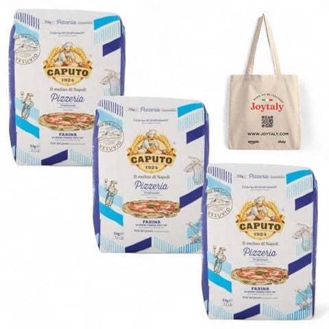 Molino Caputo Farina Classica per Pizza Napoli Pizzamehl Pizza Mehl 3x5kg Original italienisch Zutat