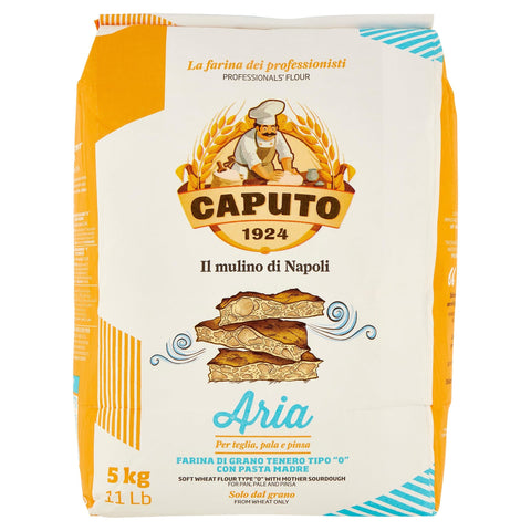 Antimo Caputo Teffmehl MEHL 0" MIT LUFTTEIG KG.5 CAPUTO (CAPUTO ARIA CON PASTA MADRE)" 8014601054203
