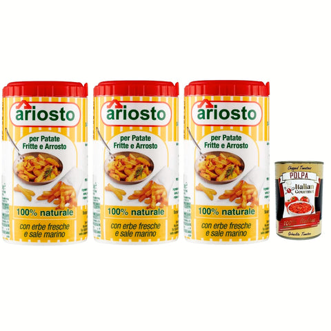ariosto Gewürz für kartoffeln Brat und Bratkartoffeln 3x80g Original italienisch Gewürzmischungen
