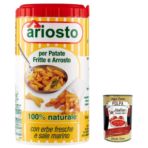 Ariosto Gewürzmischungen Ariosto Gewürz für kartoffeln Brat- und Bratkartoffeln 80 g 6x italienisch Original Pastasauce + kostenlos Polpa 400 g 80065357