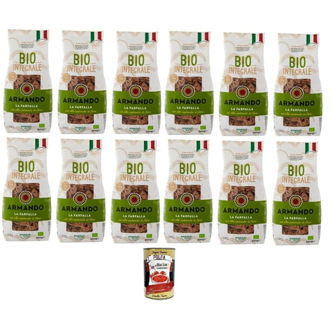 Armando Fertiggerichte Armando La Farfalla Integrale Vollkorn, reich an Ballaststoffen 12x 500 gr Fertiggerichte italienisch Original 8005709206137