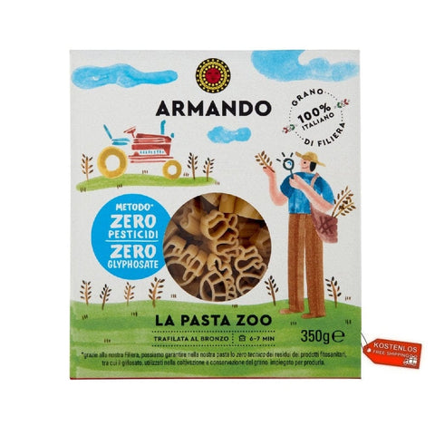 Armando pasta Armando la Pasta Zoo Pasta-Methode* Null Pestizide 10 x 350gr 8005709283633