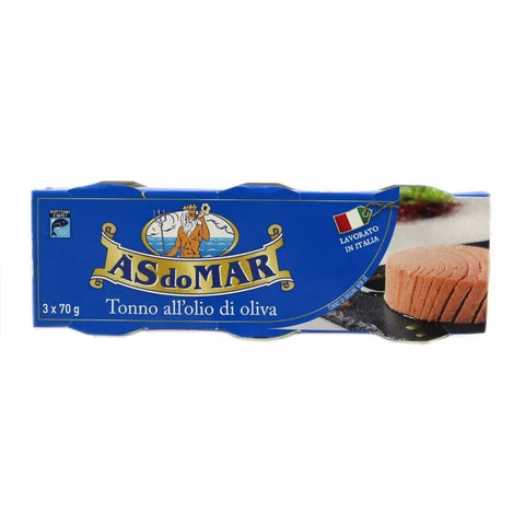 AS do MAR Pastete AS do MAR Tonno all'Olio di Oliva,Thunfisch in Olivenöl 3x70g Dose 8003294880114