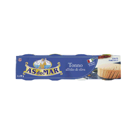 AS do MAR Pastete AS do MAR Tonno all'Olio di Oliva,Thunfisch in Olivenöl 4x80g Dose SONDERANGEBOT 8003294750141