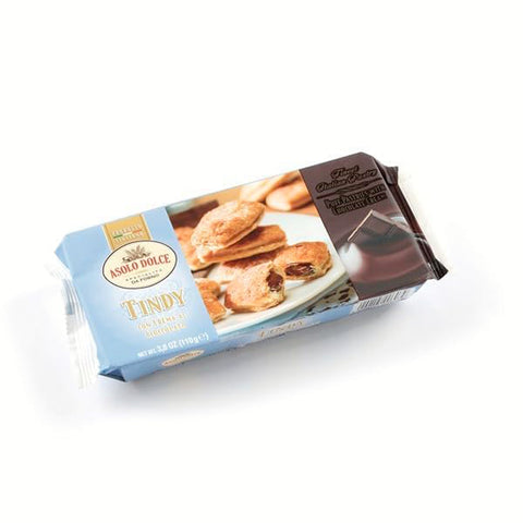 Asolo Dolce TIndy Ripieni alla crema di cioccolato Schokoladencremefüllungen 110 gr Brot & Backwaren italienisch Original