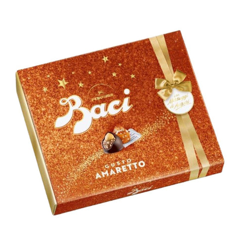 Baci Perugina Kategorien Baci Perugina Baci® Perugina® Praline Box Weihnachten mit Amaretto Aroma und Mandelstückchen 200g italienisch Original 8000300410624