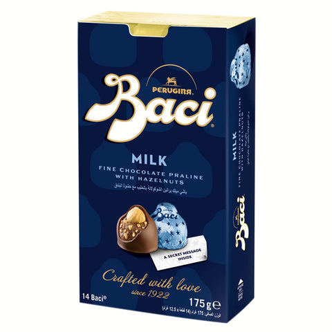 BACI Milch Bijou Schokolade feiner Kakao Trüffel mit Haselnüssen (1er Pack) 175 g italienisch Original