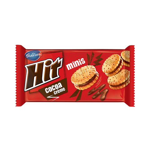 Bahlsen Hit Minis 130 g Kakao Doppelkekse italienisch Original