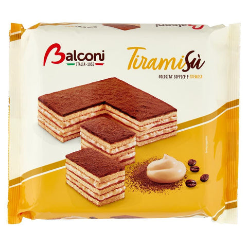 Balconi Desserts Balconi Tiramisu Torta 3 Pezzi Da 400 Grammi 8054134296725